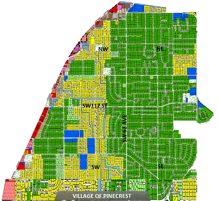 Village of Pinecrest Map