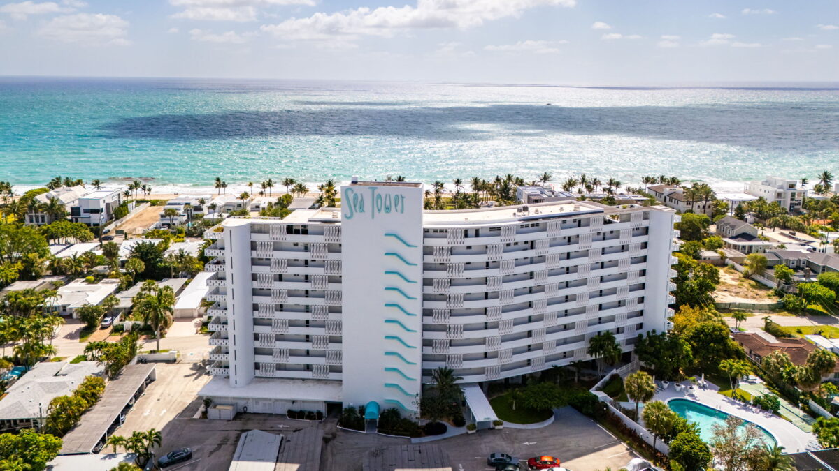 Sea Tower from Aerial Shot