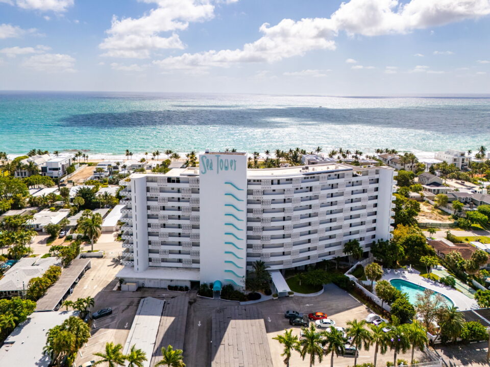 Sea Tower from Aerial Shot